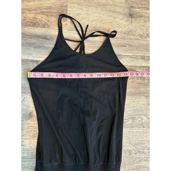 Sweaty Betty Black Jumpsuit, Explorer Beautify Strappy Back Yoga Workout - Picture 9 of 11